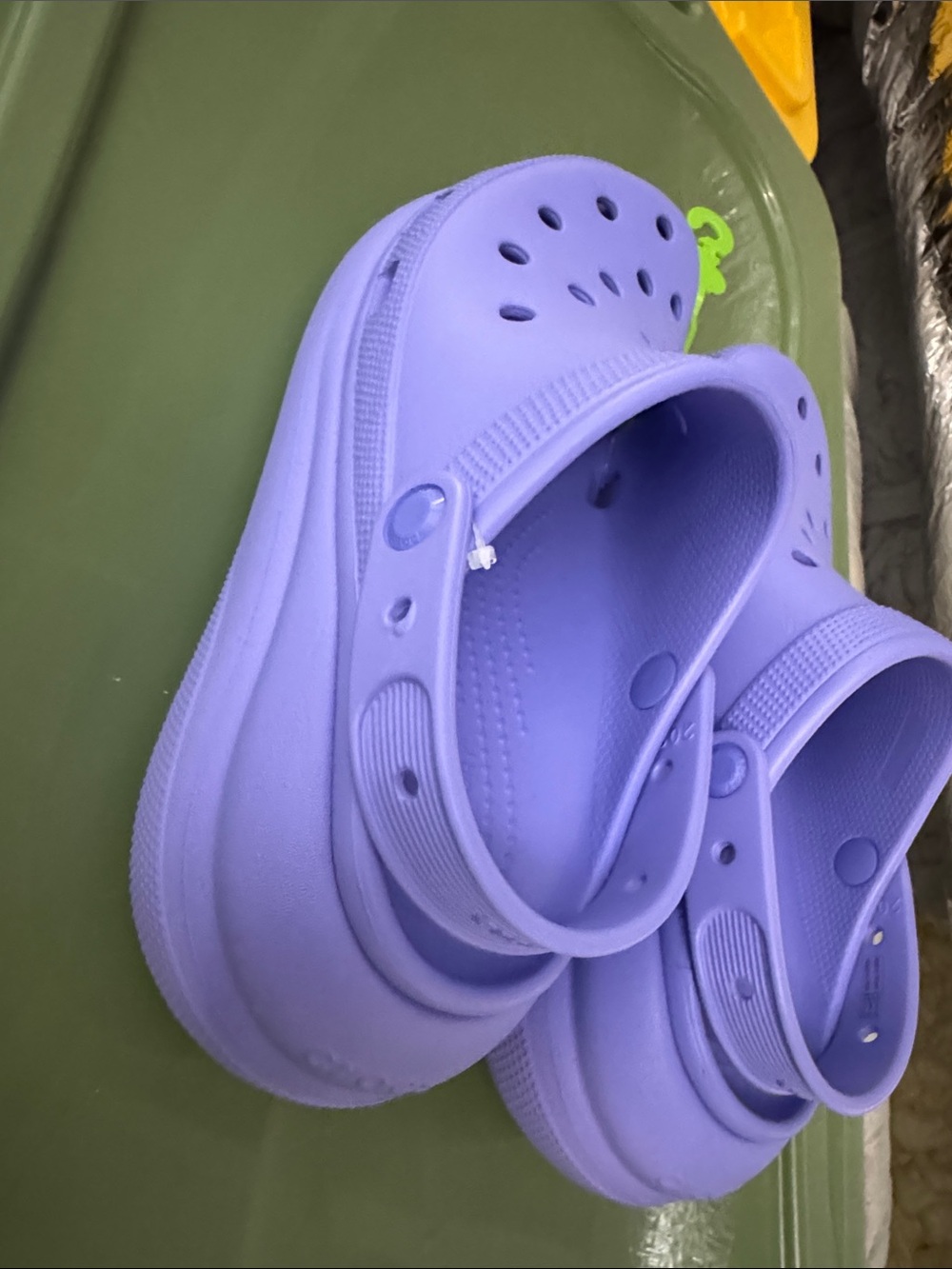 New crocs Purple Slip-On Clog Shoes